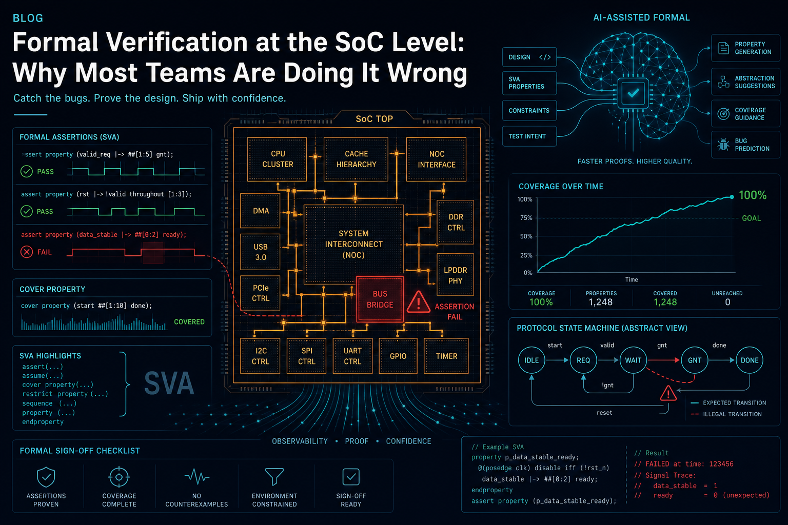 Formal Verification at the SoC Level: Where It Works and Where It ...